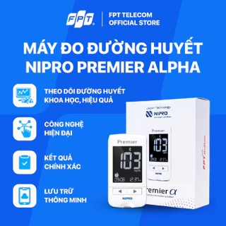 Máy đo đường huyết Nipro Premier Alpha (mg/dL và mmol)