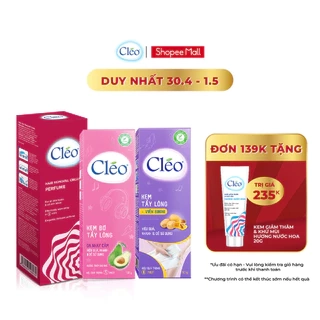 Kem Tẩy Lông Cho Da Nhạy Cảm Cléo Avocado Hair Removal Cream Sensitive Skin 25G