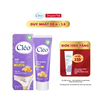 [LIVESTREAM] Kem Tẩy Lông Chuyên Vùng Viền Bikini Cléo Avocado Hair Removal Bikini Line 50G