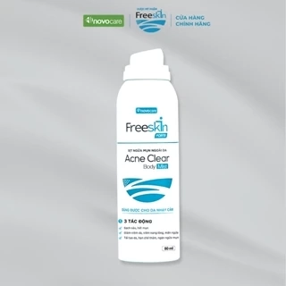 Xịt mụn Freeskin Acne Clear Body Mist 80ml - Skincare Làm Đẹp Da