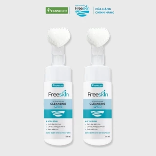 Set 2 Bọt rửa mặt ngừa mụn Freeskin Cleansing Foam chuyên dùng cho da dầu, da mụn