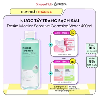 Nước tẩy trang Freska Micellar Sensitive Cleansing Water 400ml
