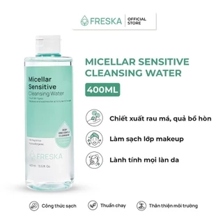 [SPLive] Nước tẩy trang Freska Micellar Sensitive Cleansing Water 400ml