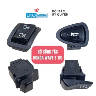 Bộ Công Tắc Uno Minda cho xe Honda Wave S 110, Wave Alpha, Wave RSX, Future, Blade