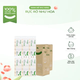 02 Thùng Giấy Cuộn Không Lõi ║ Fudo Bamboo® ║ TISSUEROLLS™