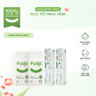 Combo Giấy Đa Dụng ║ Fudo Bamboo® ║ TISSUECOMBO™