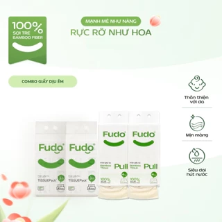 Combo Giấy Diệu Êm ║ Fudo Bamboo® ║ TISSUECOMBO™