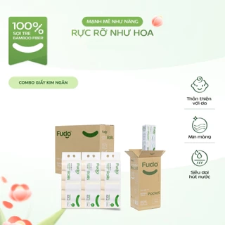 Combo Giấy Kim Ngân ║ Fudo Bamboo® ║ TISSUECOMBO™