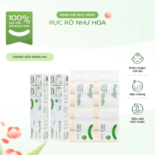 Combo Giấy Mỏng Dai ║ Fudo Bamboo® ║ TISSUECOMBO™