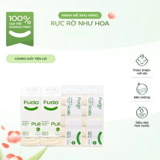 Combo Giấy Tiện Lợi ║ Fudo Bamboo® ║ TISSUECOMBO™