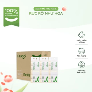 Thùng Giấy Cuộn Không Lõi ║ Fudo Bamboo® ║ TISSUEROLLS™