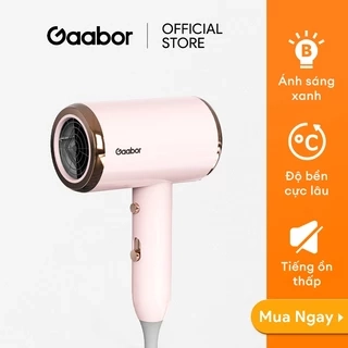 Máy sấy tóc GAABOR GHD-N1000D độ ồn thấp, công suất 1000W, sấy khô nhanh chóng, bảo vệ tóc