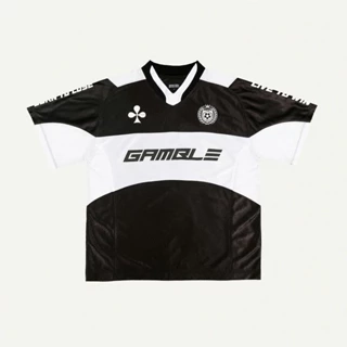 FOOTBALL JERSEY / BLACK / Áo Thể Thao  / GAMBLE WORLDWIDE