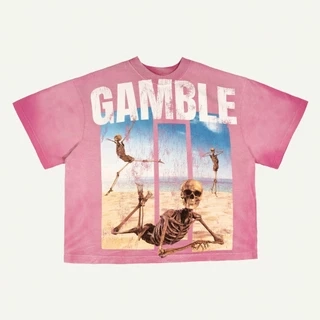 PEACHY TEE / Áo Thun Tay Ngắn Boxy Fit / GAMBLE WORLDWIDE