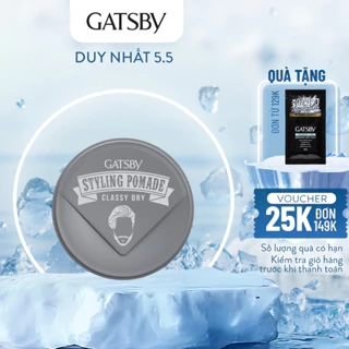 Pomade tạo kiểu tóc GATSBY Styling Perfect Raise 75g