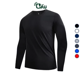 Áo giữ nhiệt thể thao nam Gấu 194, vải thun lạnh co dãn siêu tốt, form ôm slimfit - AGN T