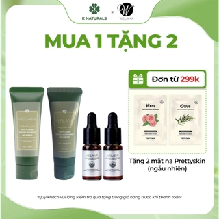 Combo dầu gội xả gừng Weilaiya 20ml và 2 lọ serum mọc tóc 5ml ngăn rụng giúp mọc tóc hiệu quả