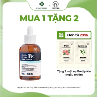 Serum B5 PrettySkin Hydra B5 Max serum tinh chất dưỡng da phục hồi dưỡng trắng da se khít lỗ chân lông 50ml Pretty Skin