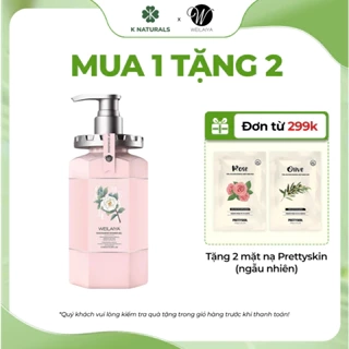 Sữa tắm trắng da hương hoa trà Weilaiya Niacinamide Shower Gel thơm lâu, dưỡng da toàn thân 450ml