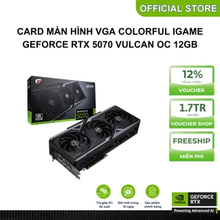 Card màn hình VGA Colorful iGame GeForce RTX 5070 Vulcan OC 12GB