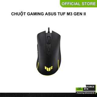 Chuột Gaming Asus TUF M3 Gen II – Công Thái Học Ưu Việt, Cảm Biến Quang Học Chính Xác, RGB Cá Nhân Hóa