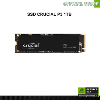 Ổ cứng SSD Crucial P3 1TB – khởi động nhanh mượt & lưu trữ an toàn (CT1000P3SSD8)