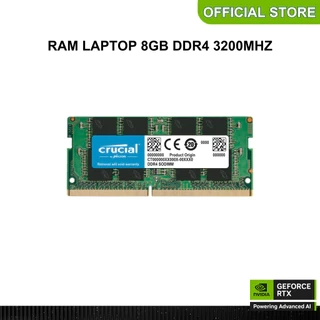 Ram Laptop Crucial 8GB DDR4 3200MHz 1.2V – tối ưu hiệu năng & hỗ trợ đa nhiệm mượt mà - CT8G4SFS832A