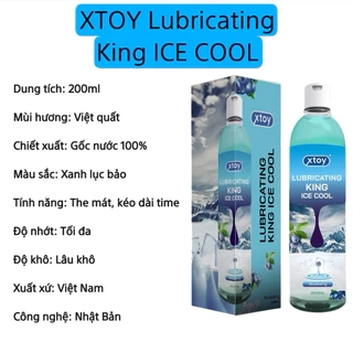 Gel bôi trơn quan hệ XTOY Lubricating king, cảm giác the mát, ấm, lâu khô, siêu trơn, nhiều mùi hương GEMHOME