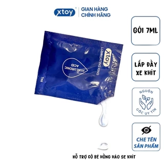 Gel Bôi Trơn XTOY Gốc Nước,Dạng Gói Tiện Dụng 7ML Gel HA gốc nước GEMHOME
