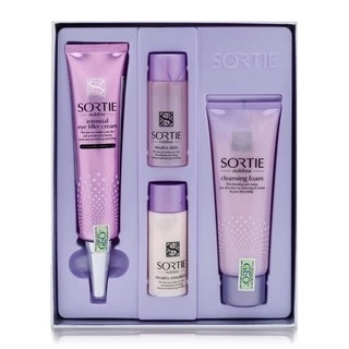 Bộ dưỡng chống nhăn và mờ thâm quầng mắt Sortie Nobline Intensial Eye Filler Cream Set