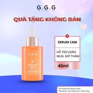 Serum Cam, Làm Dịu Da, Phục hồi, Hỗ Trợ Giảm Mụn, Mờ Thâm - G.G.G Wonder Glow Healing Serum 40ml