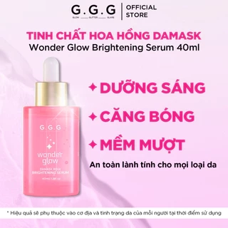 Serum Hồng Dưỡng Sáng Căng Bóng – 37% Hoa Hồng Damask, 5% Niacinamide, HA 40ml
