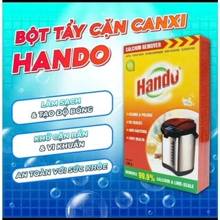 Bột tẩy cặn vôi ấm nước, bình nước Hando