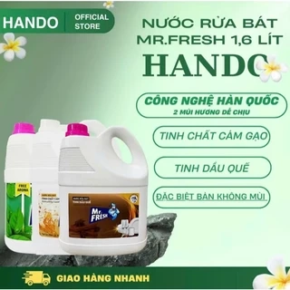 Nước rửa bát siêu đậm đặc an toàn Mr Fresh Korea 3,8L