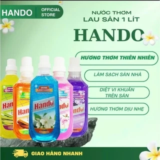 Nước thơm lau sàn nhà siêu sạch mát Hando 1L