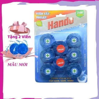 Viên tẩy và làm thơm toilet 6 viên HANDO [ Tặng thêm 2 viên ]