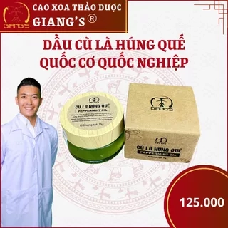 Dầu Cù Là Húng Quế Quốc Cơ Quốc Nghiệp 20gram | Dầu Cù Là dịu nhẹ thông mũi giảm căng thẳng hiệu quả