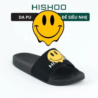 Dép quai ngang slipper cao cấp nam, nữ HISHOO siêu nhẹ da Bò thời trang size 36 - 45 U112