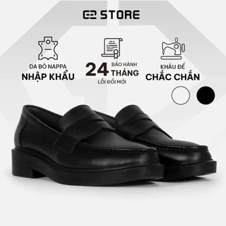 Giày lười nam G2 Loafer giày tây công sở trẻ trung bằng da cao cấp chính hãng độn đế  tăng chiều cao