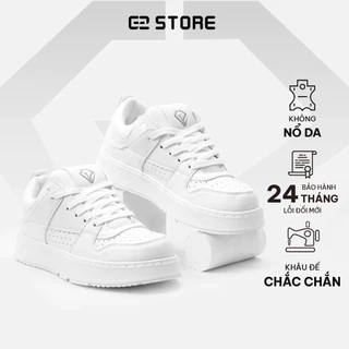 Giày trắng G2 Athena Low giày thể thao sneaker nam đế cao thời trang cao cấp giúp tăng chiều cao
