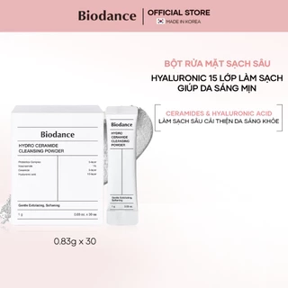 BIODANCE Bột Rửa Mặt Tẩy Tế Bào Chết Sáng Da Dịu Nhẹ Hydro Ceramide Cleansing Power 30g