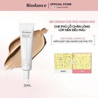 BIODANCE Kem BB Che Phủ Lỗ Chân Lông Cho Lớp Nền Đều Màu Skin All-Day Cover Balm 30ml