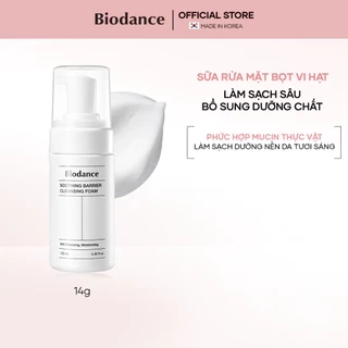 BIODANCE Sữa Rửa Mặt Dạng Bọt Dưỡng Ẩm Dịu Nhẹ Cho Da Soothing Barrier Cleansing Foam 120ml