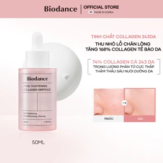 BIODANCE Tinh chất Collagen Thu Nhỏ Lỗ Chân Lông Cải Thiện Độ Đàn Hồi Da Pore Tightening Collagen Ampoule 50ml