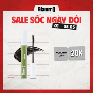 Mascara Glamrr Q Dày Cong Chống Nước Thuần Chay VEGAN SUPER STAY MASCARA (7g)