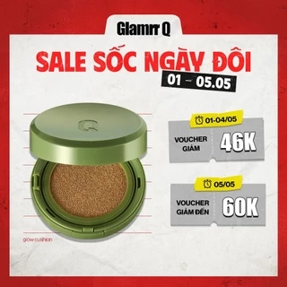 Siêu Phấn Nước Căng Bóng GLAMRR Q Vegan Super Glow Cushion SPF50+/PA++++ (1 lõi x 15g)