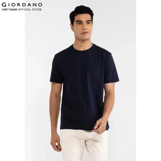 GIORDANO Áo Thun Nam Ngắn Tay In Hình Signature Print Tee 01095201