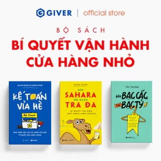 Sách - Combo Bí Quyết Vận Hành Cửa Hàng Nhỏ
