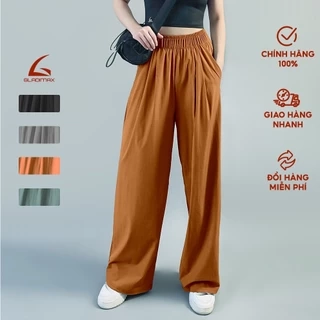 Quần gió mát lạnh dáng rộng che khuyết điểm đôi chân, tôn dáng chất gió co dãn (QGN by gladimax)