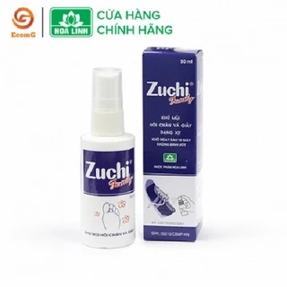 Xịt khử mùi chân và giày - Zuchi Family 50ml -XZ2-02, giúp khử mùi tức thì, kháng khuẩn, giảm tiết mồ hôi, với hương thơ